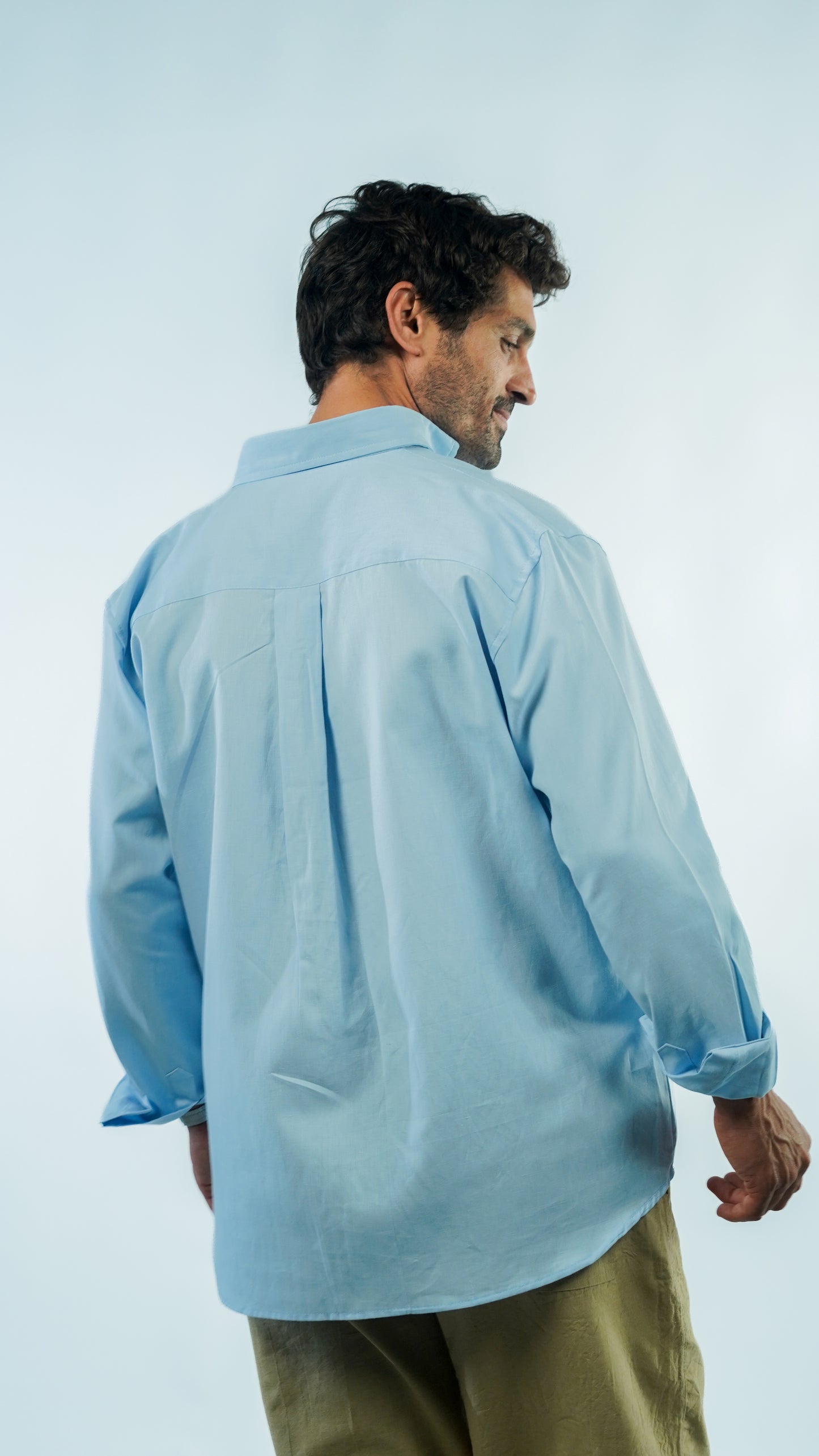 Summer Linen Shirt - Blue