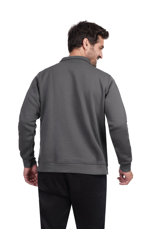 Comfort Quarter Zipper - Dark Grey