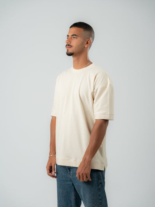Edge Tee - Beige