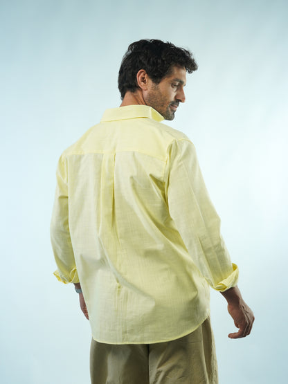 Summer Linen Shirt - Yellow