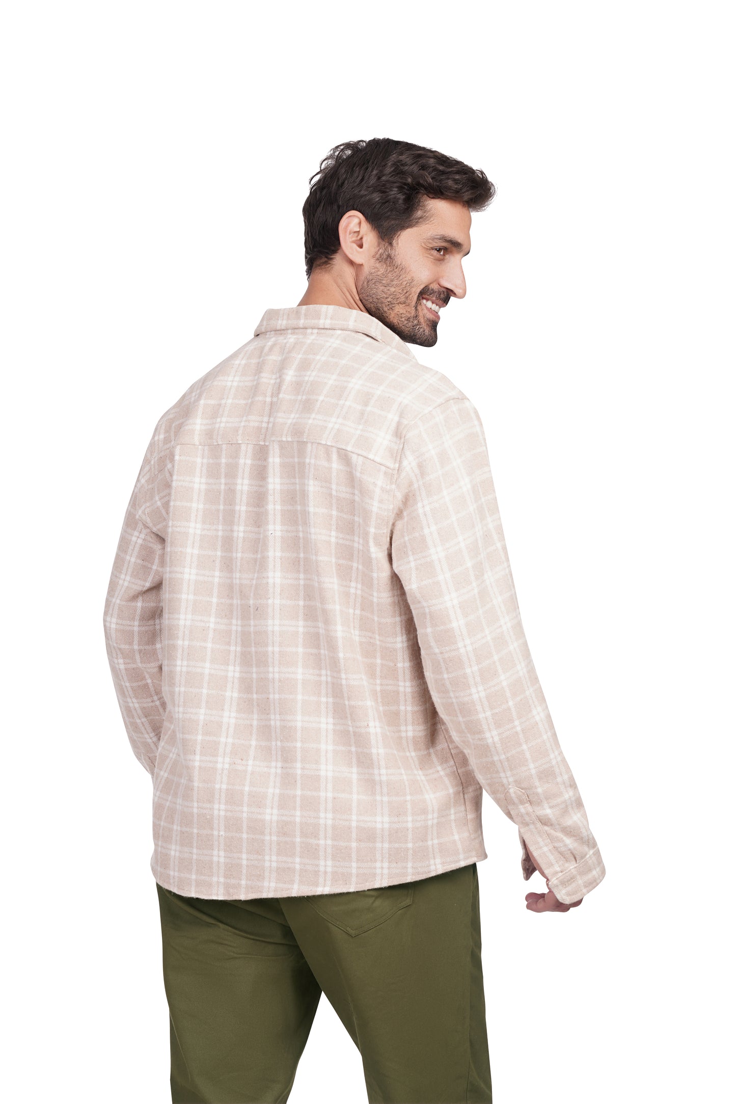 Plaid Shirt - Beige