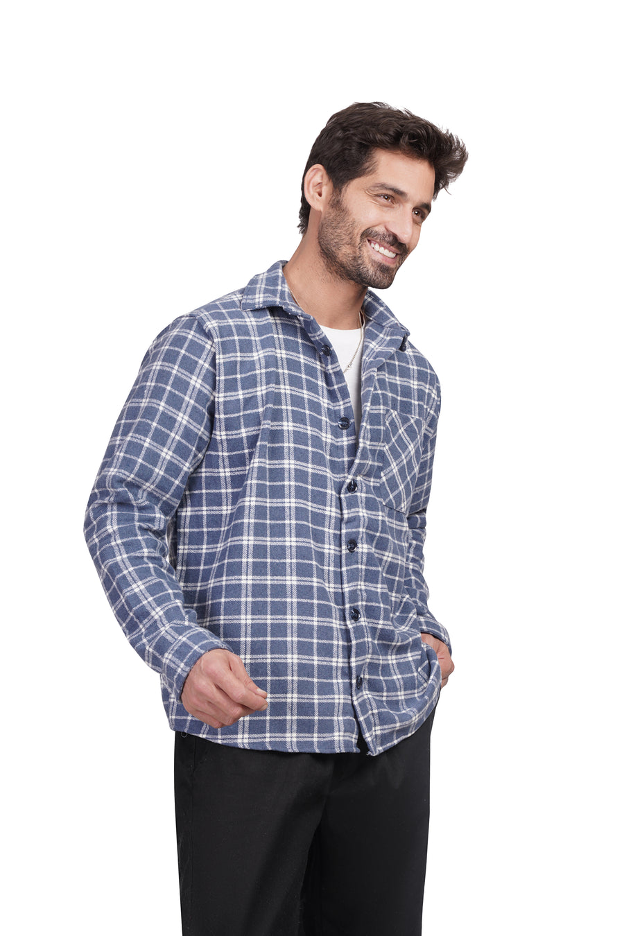 Plaid Shirt - Blue