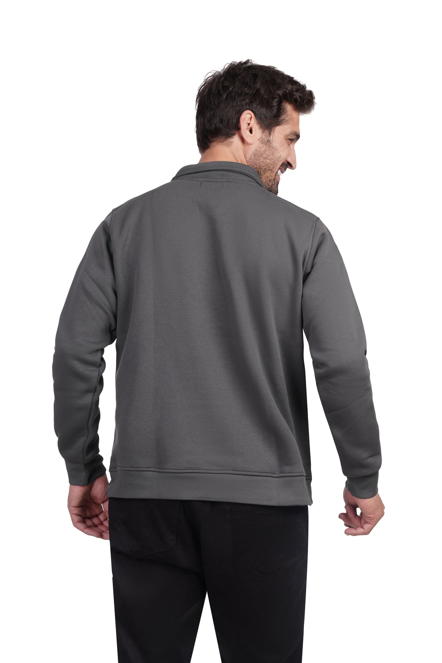 Comfort Quarter Zipper - Dark Grey
