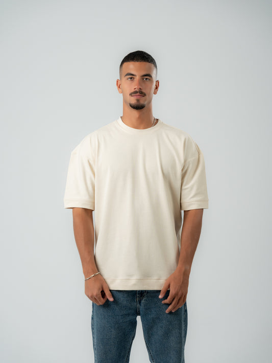 Edge Tee - Beige