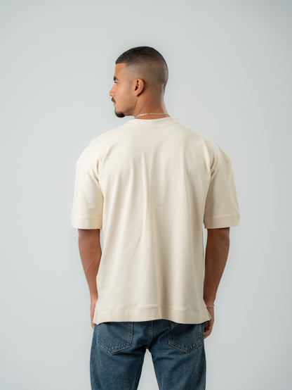 Edge Tee - Beige